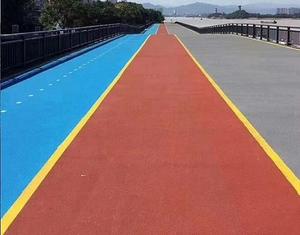 北京彩铺路面施工